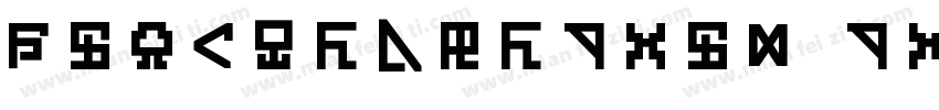 flexysansbold Bold字体转换